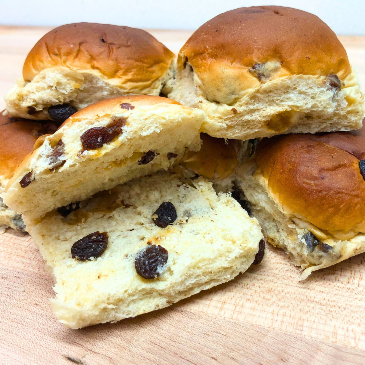 Steenstras Raisin Buns 6 ct