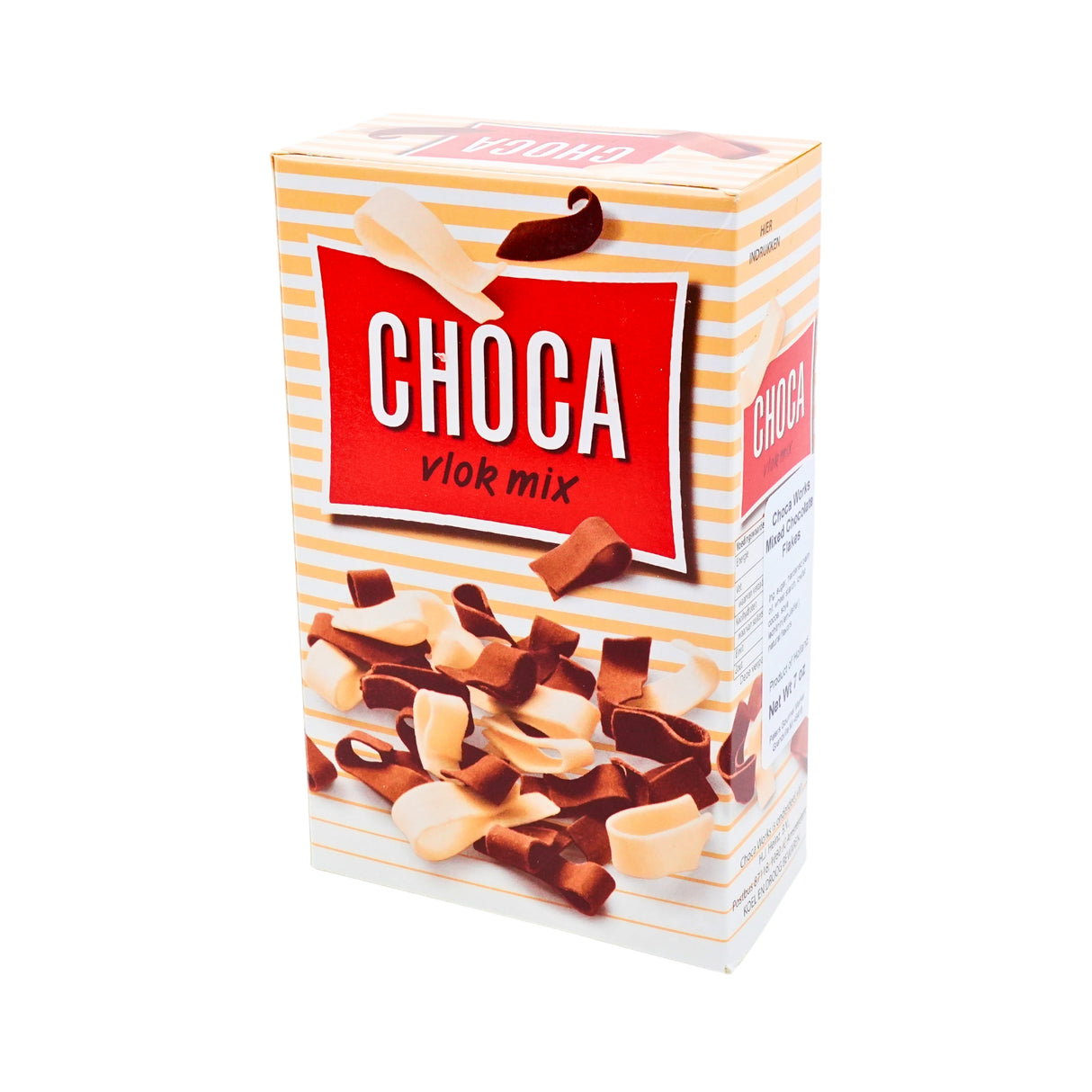 Choca Mixed Chocolate Flakes 7 Oz Box (Vlokmix)