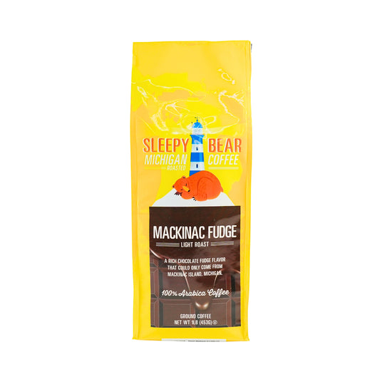 Sleepy Bear Mackinaw Fudge Ground Coffee 16oz