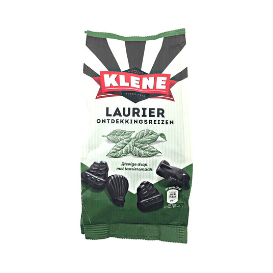 Klene Hard Salty Licorice Laurier Bay Leaf Licorice 6 oz