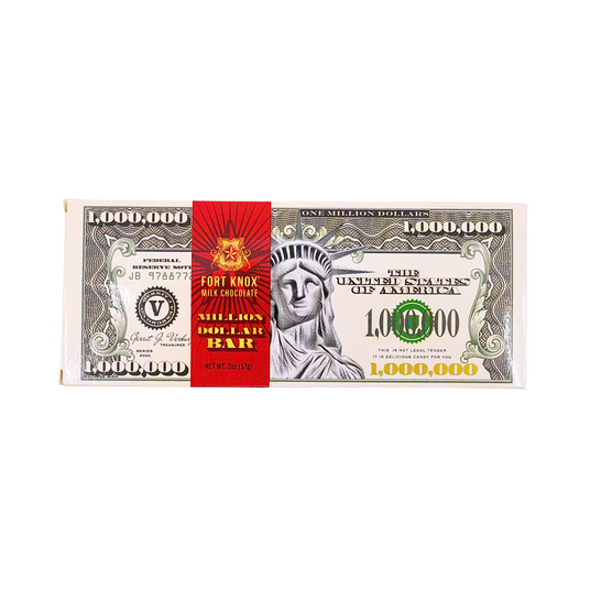 Fort Knox Million Dollar Chocolate Bar 2oz