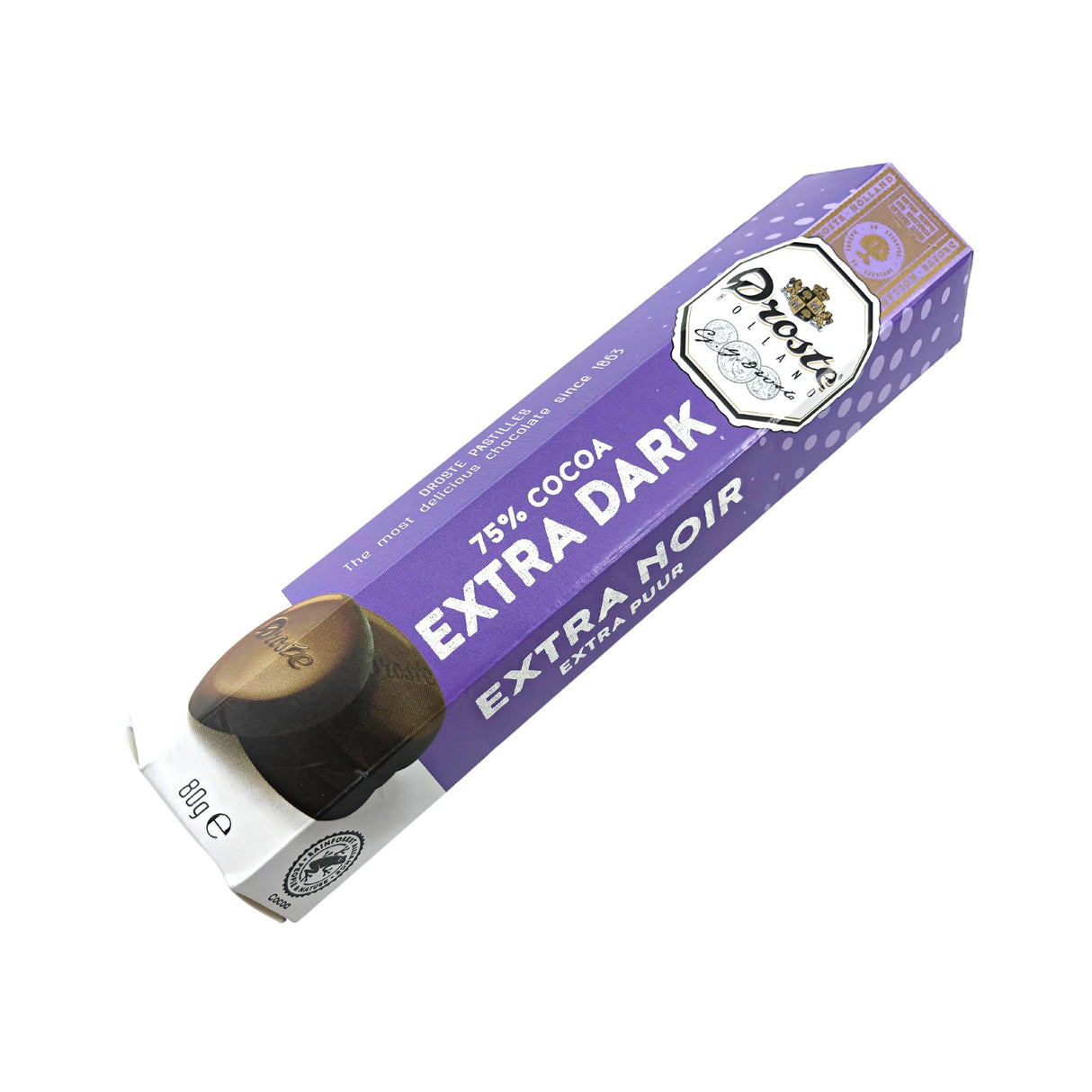 Droste Extra Dark Chocolate Pastille 3.17 oz