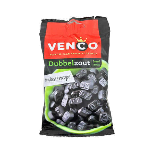 Venco Double Salted Licorice 120 Gram Bag