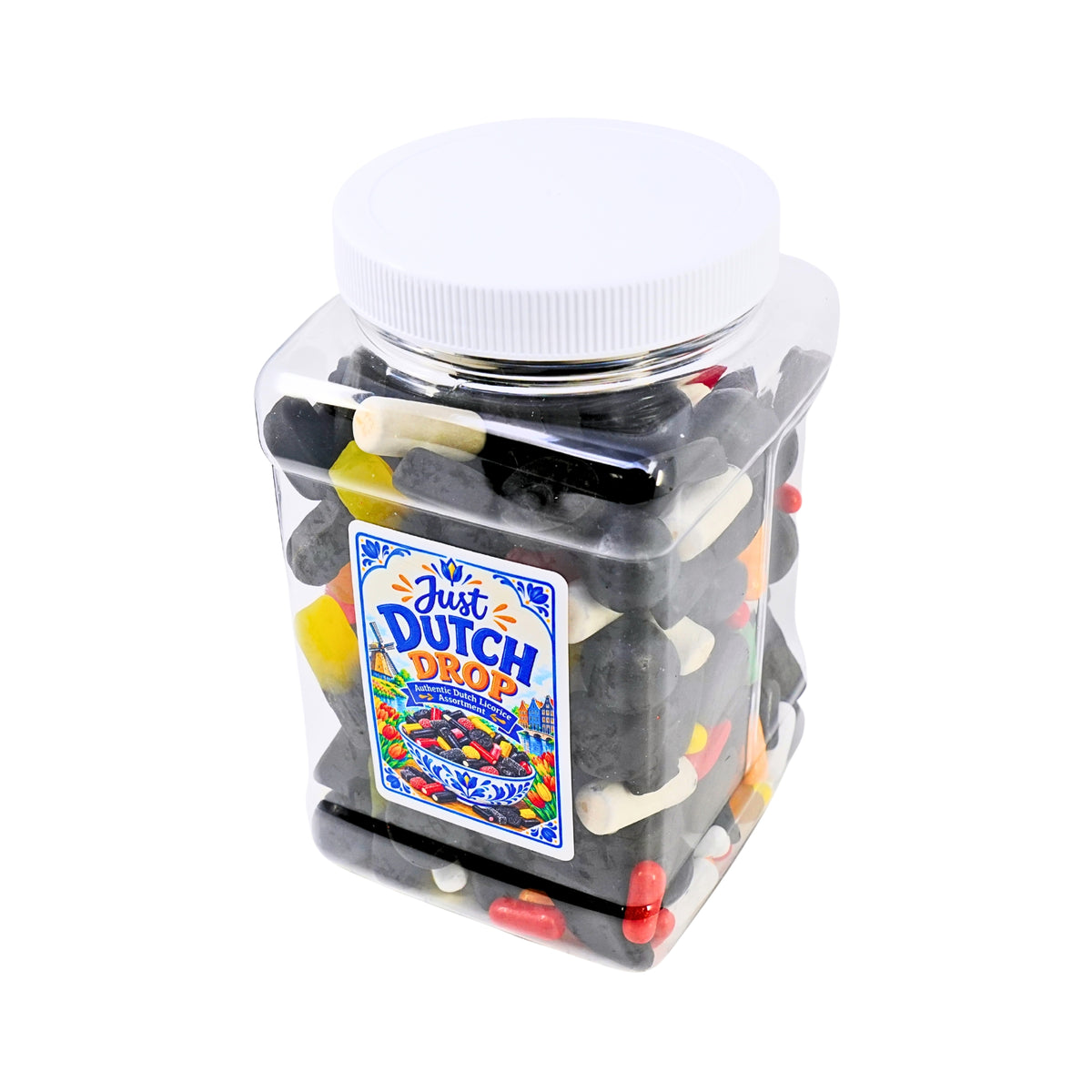 Peters Gourmet Market Just Dutch Drop 2lb Jar Assorted Licorice