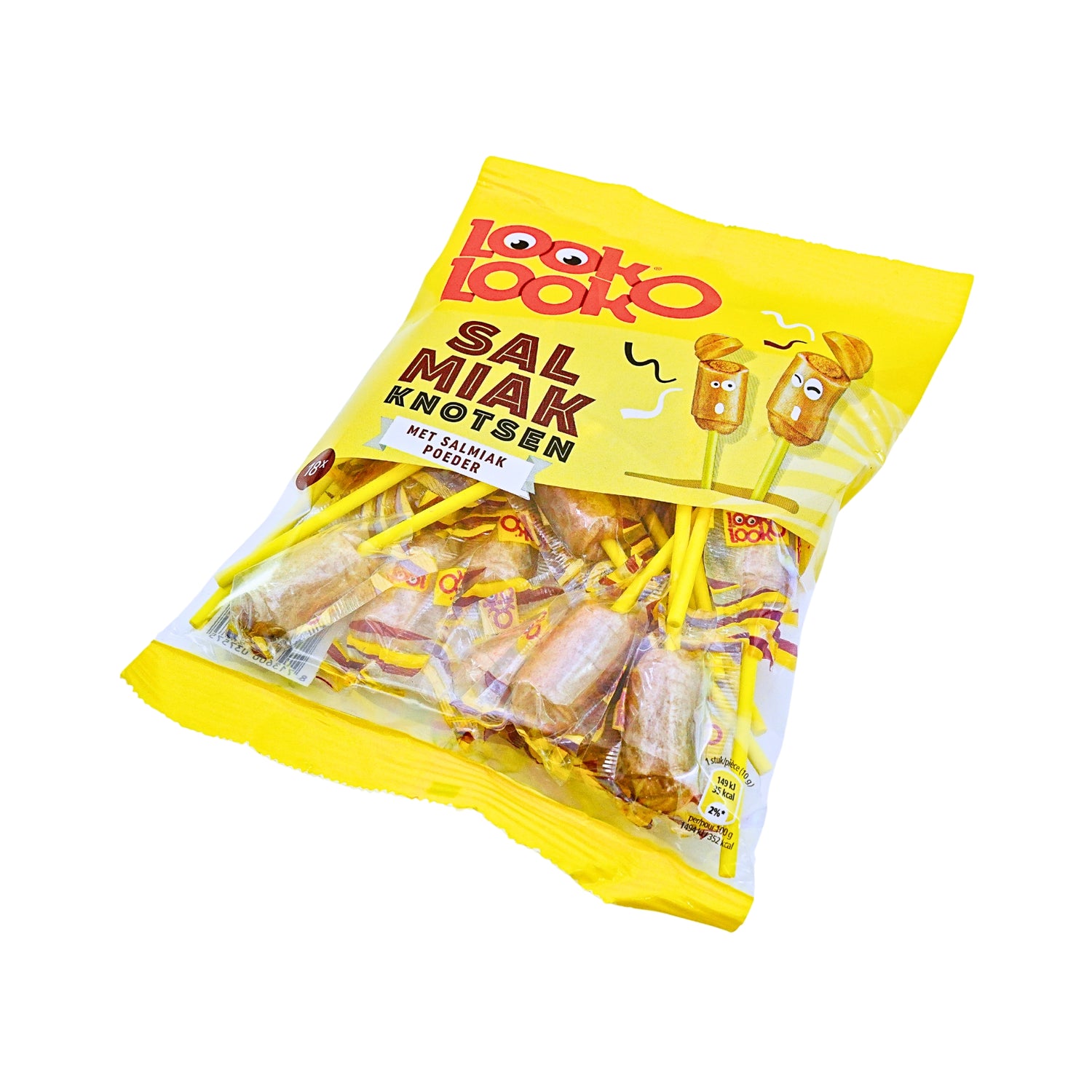 Look o Look Salmiak Knotsen 13 Count Suckers