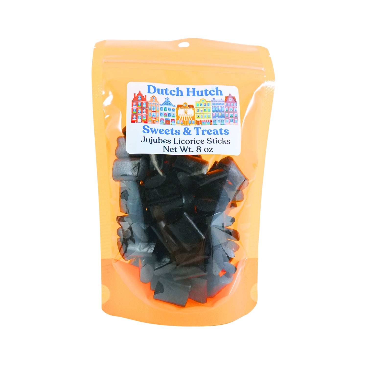 Dutch Hutch Licorice Jujubes 8oz Bag