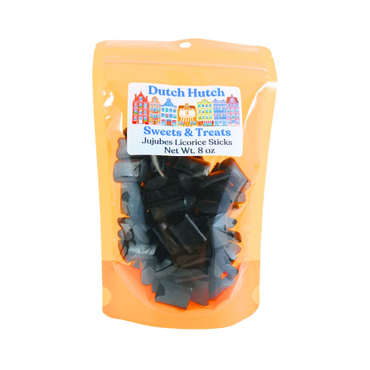 Dutch Hutch Licorice Jujubes 8oz Bag