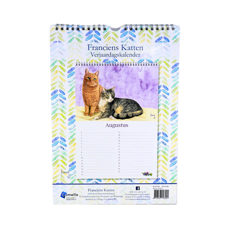 Birthday Calendar Franciens Cats