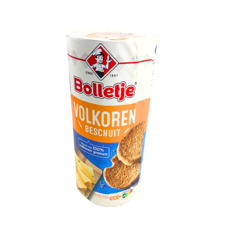Bolletje Wholewheat Rusk Roll 4.4 Oz