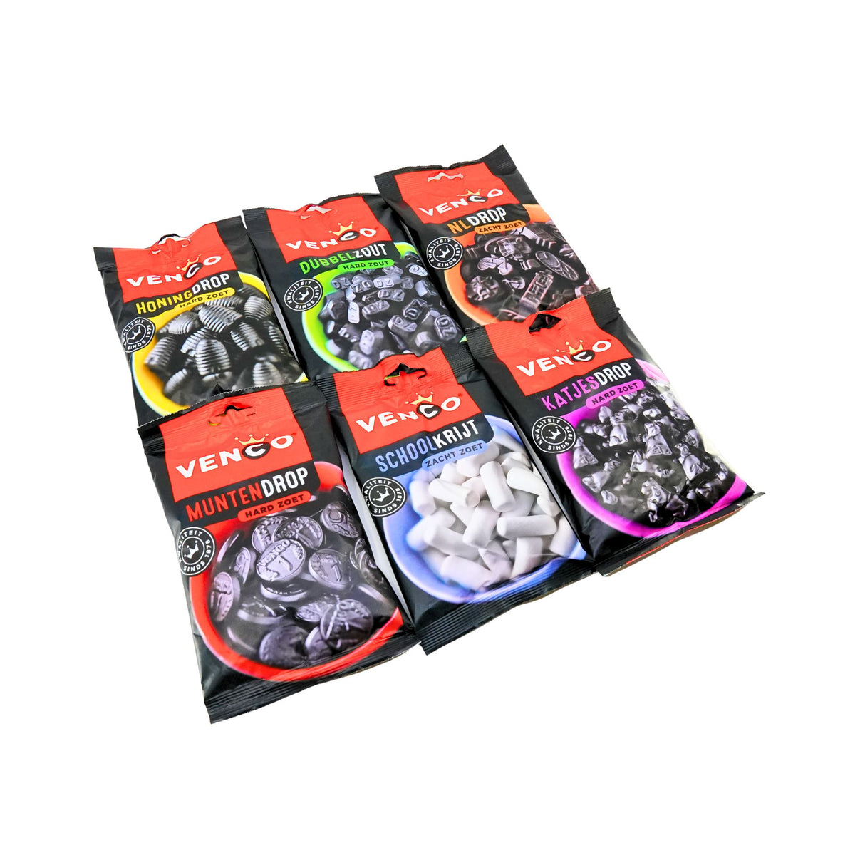 Venco Licorice Bundle Six 4.2 Ounce Bags