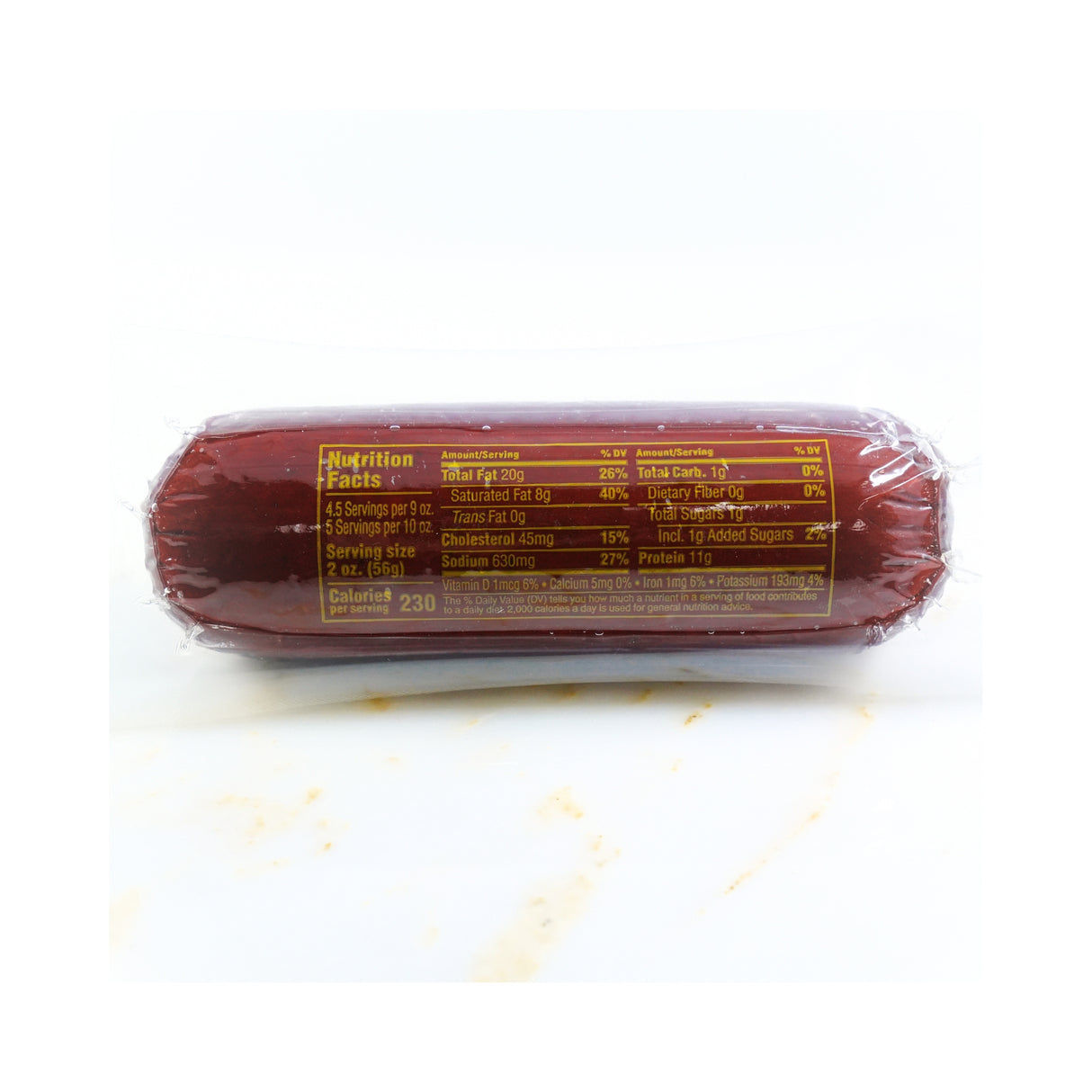 Usinger Thueringer Summer Sausage 10 Oz