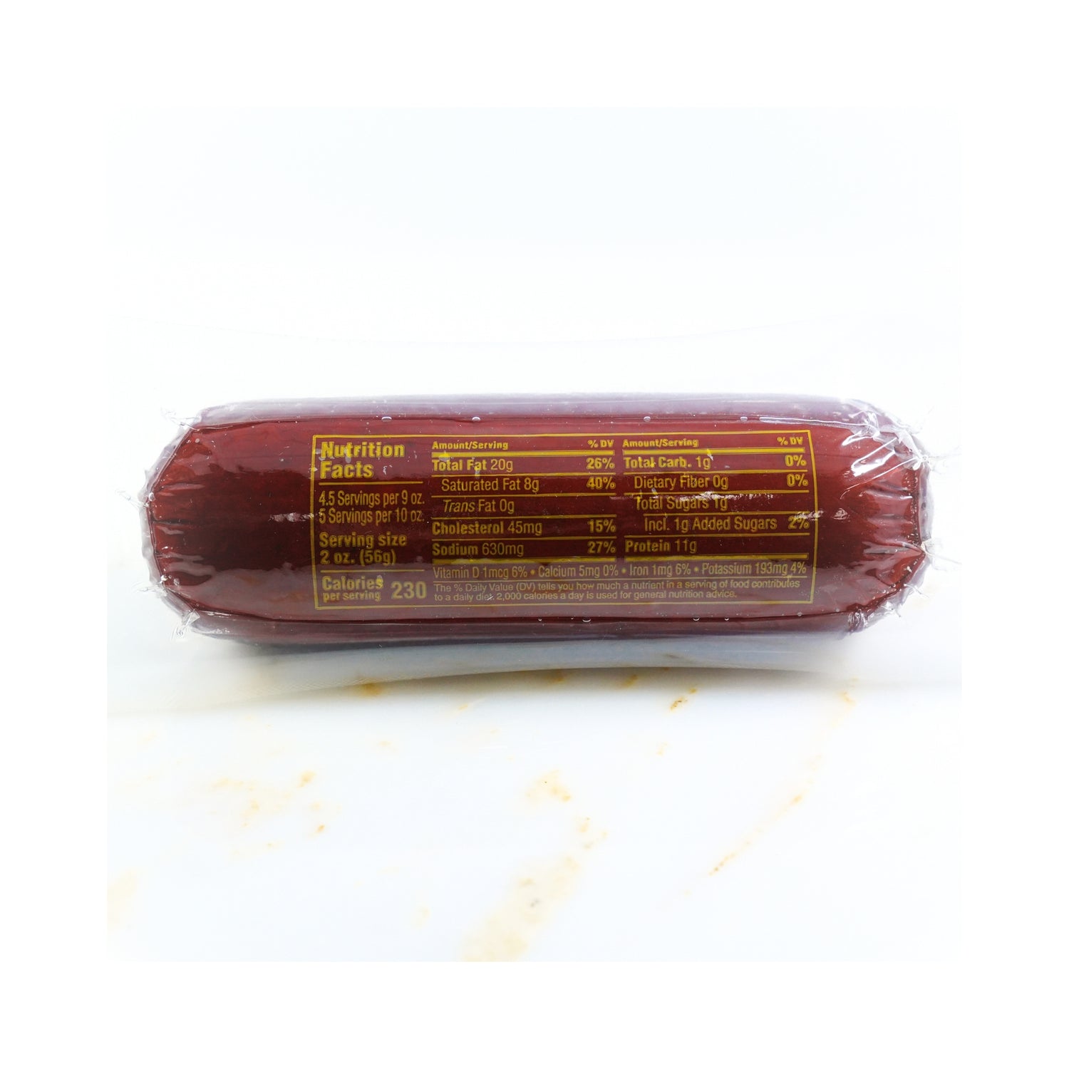 Usinger Thueringer Summer Sausage 10 Oz