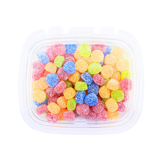 Gustafs Assorted Sour Buttons 10 oz tub