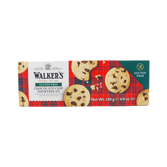 Walkers Gluten Free Chocolate Chip Rounds 4.9 oz box