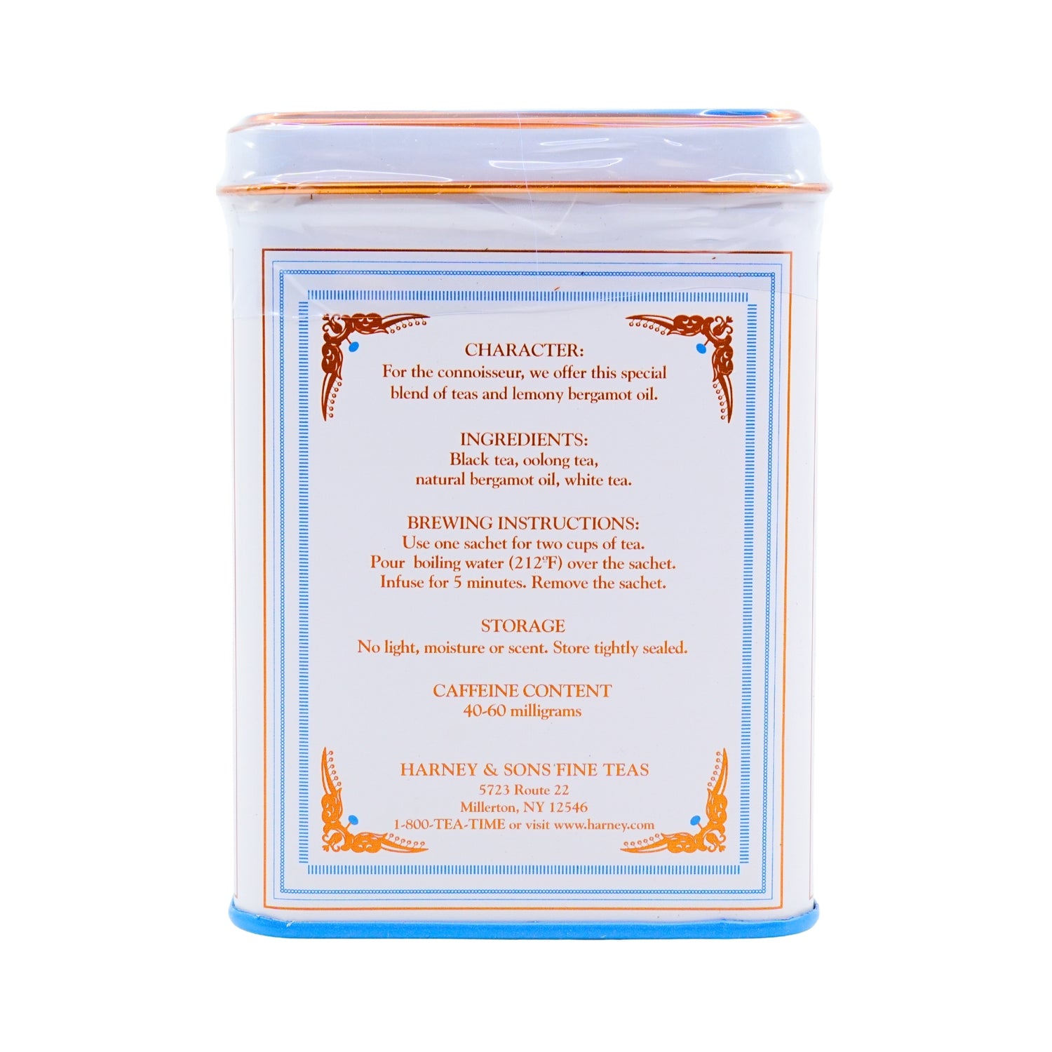 Harney & Sons Earl Grey Supreme  Tea 20ct Tin