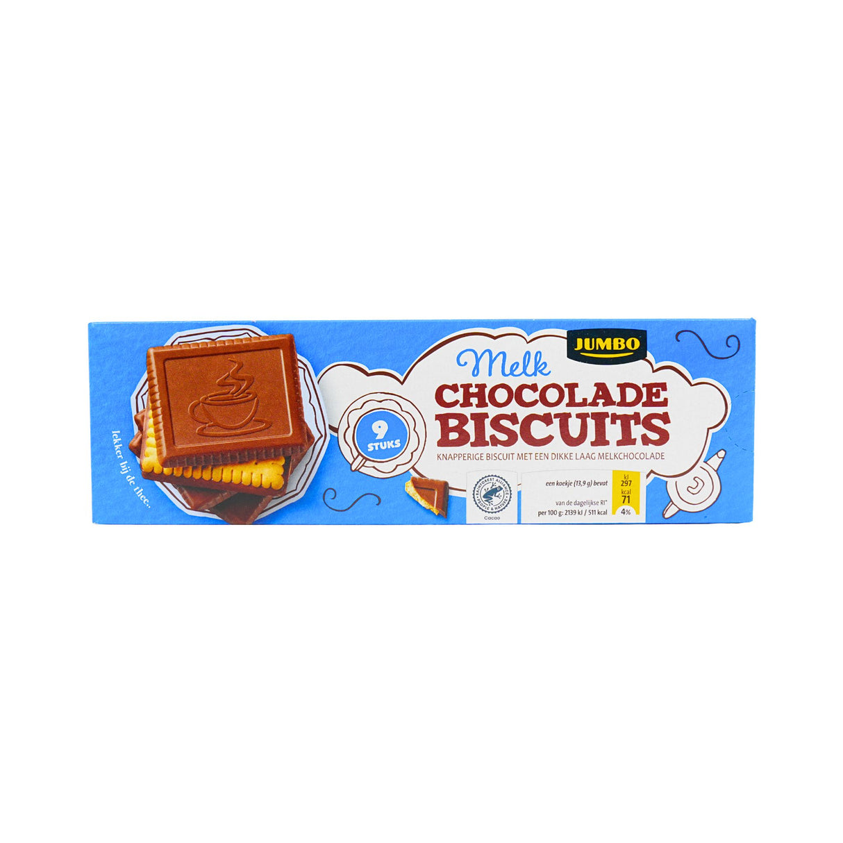 Jumbo Biscuits Milk Chocolate 4.4 oz