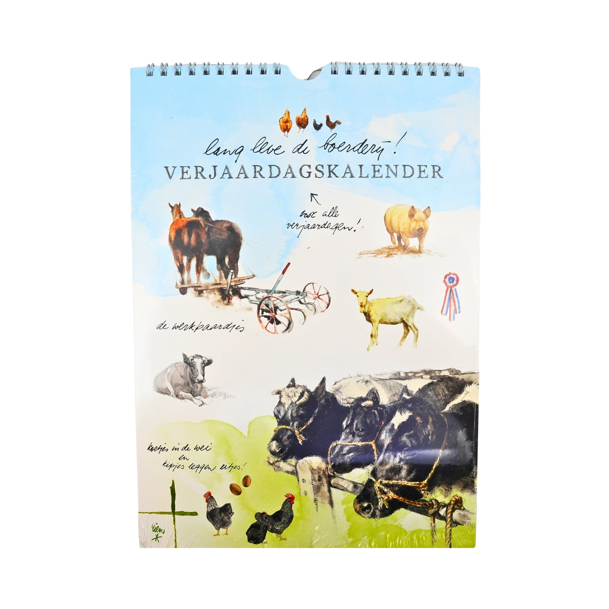 Rien Poortvliet Long Live the Farm Calendar
