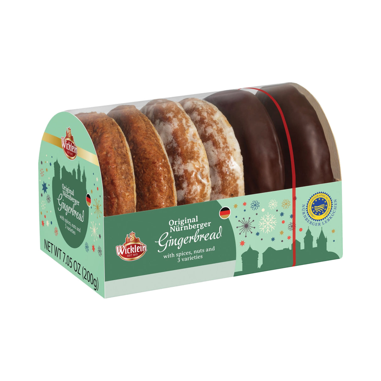 Wicklein Original Assorted Lebkuchen 7.05 oz