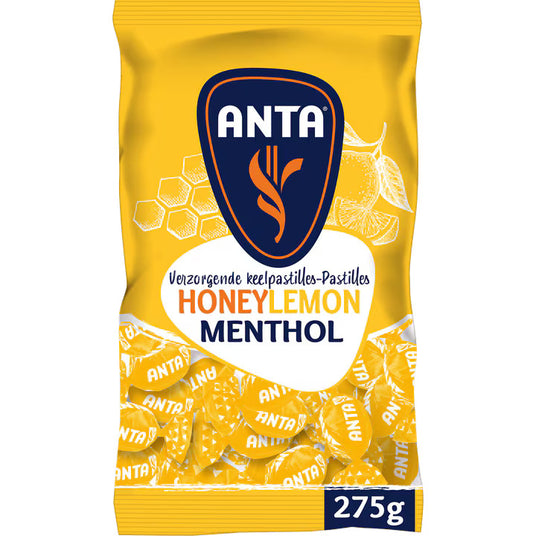 Anta Flu Honey Lemon Lozenges 9.7 oz bag