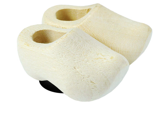 Magnet Wooden Shoe Plain Sanded 1.75 inch