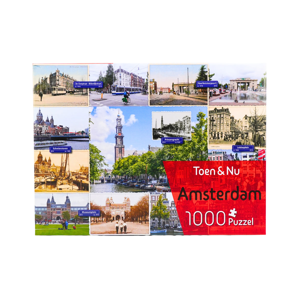 Amsterdam Then & Now Puzzle 1000 Pcs