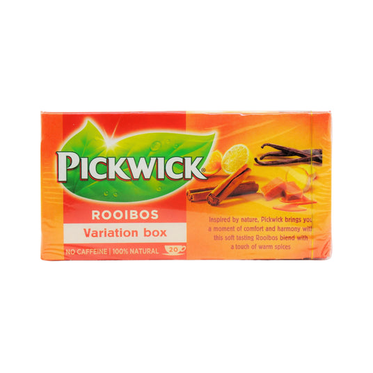 Pickwick Rooibos Assorted Flavors 20 ct 1 cup tea bags. DC