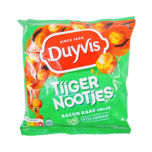 Duyvis Tiger Snacks Bacon Cheese flavor 9.7 oz