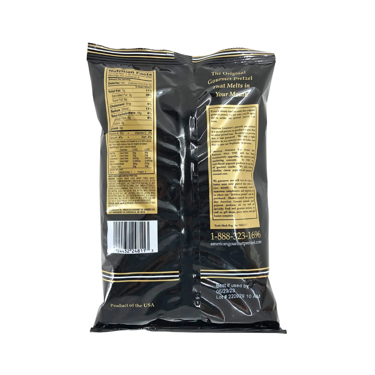 American Gourmet White Cheddar Cheese Mini Twists 8oz