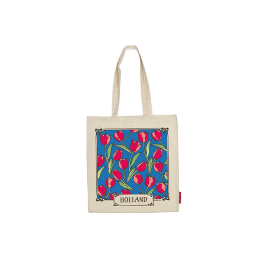 Tulips Multicolor Holland Bag 100% Cotton Shopping Bag