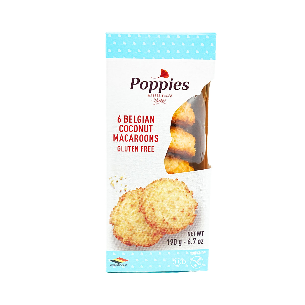 Poppies Coconut Macaroon Cookie 6.7 oz