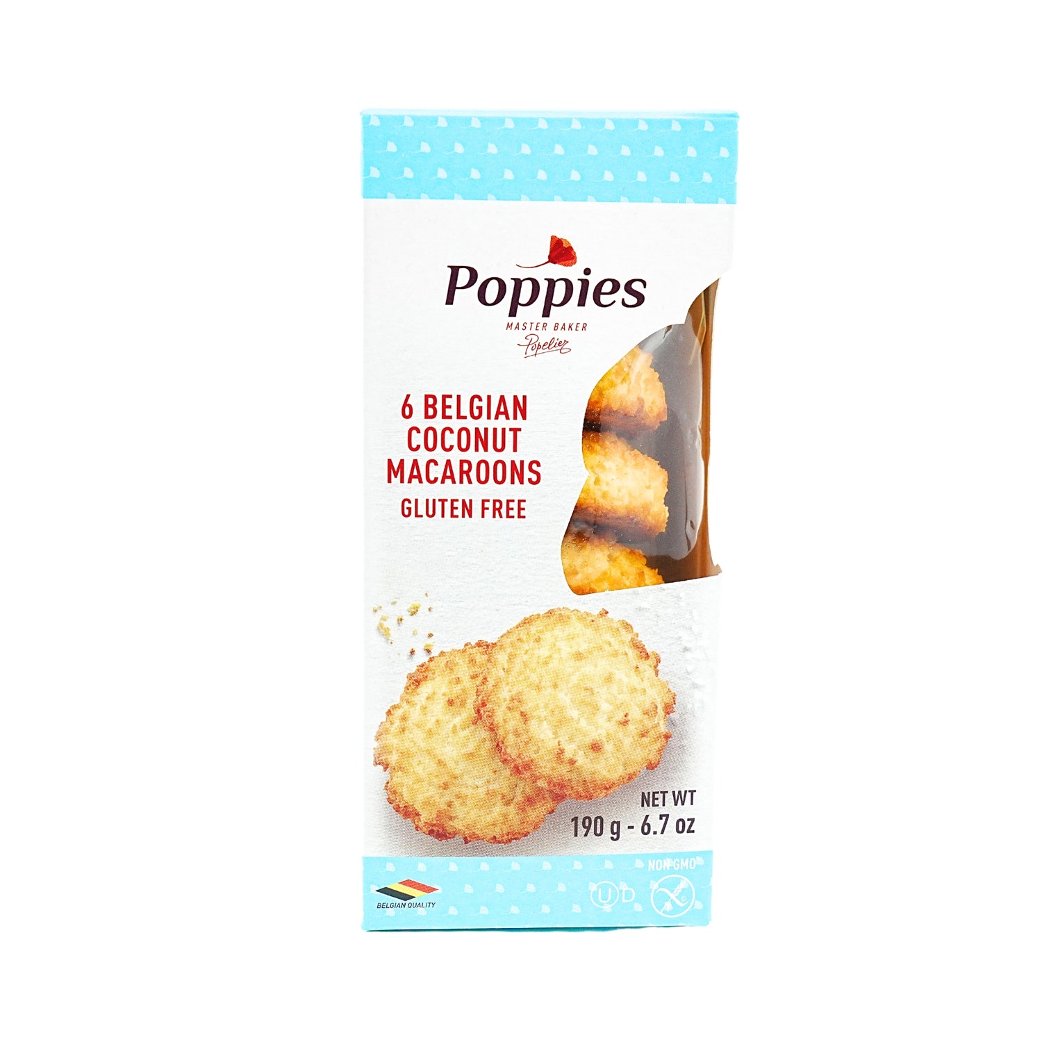 Poppies Coconut Macaroon Cookie 6.7 oz