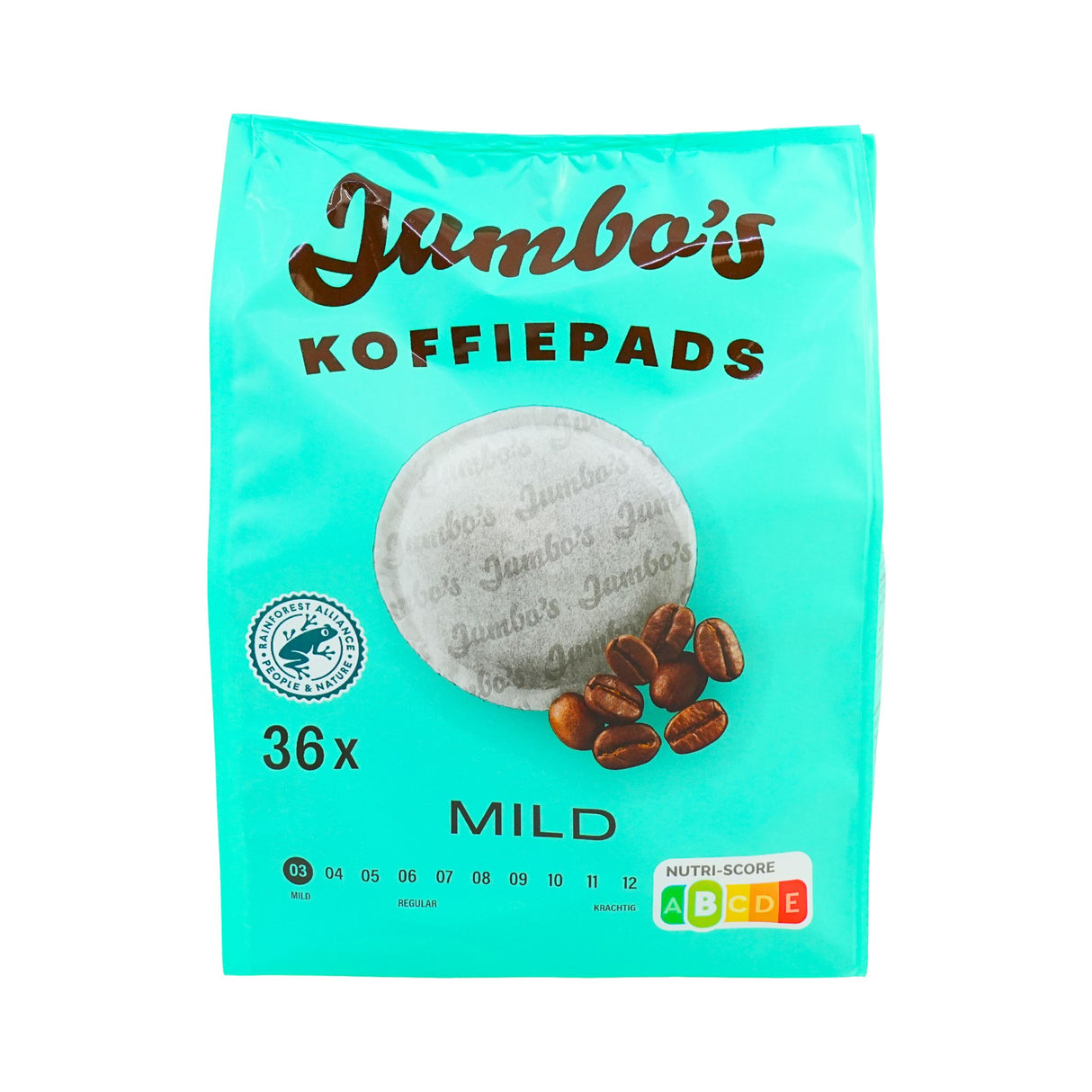 Jumbo Mild Roast Coffee pads 36 ct bag