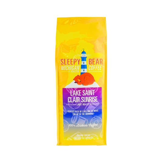 Sleepy Bear Lake St Claire Sunrise Blend Ground Coffee 16oz