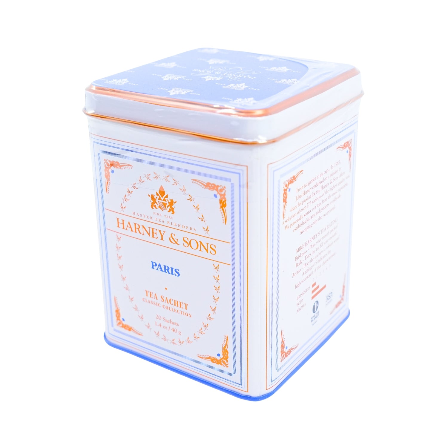 Harney & Sons Paris Classic White Tea 20 Ct Tin