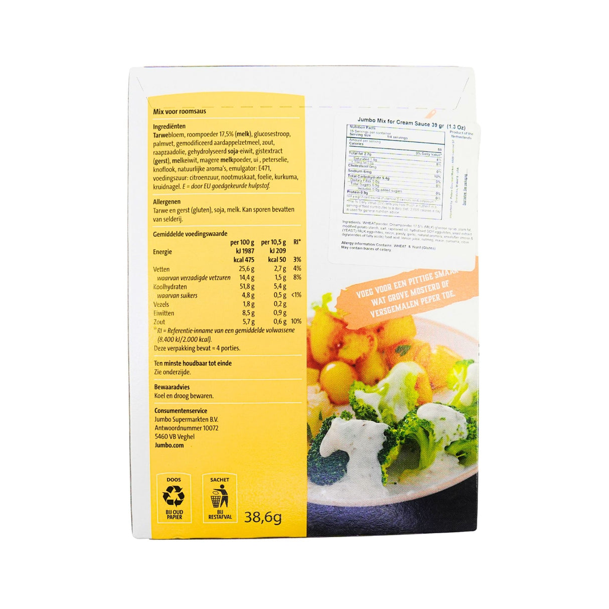 Jumbo Creme (Room) Sauce Mix 41 gr