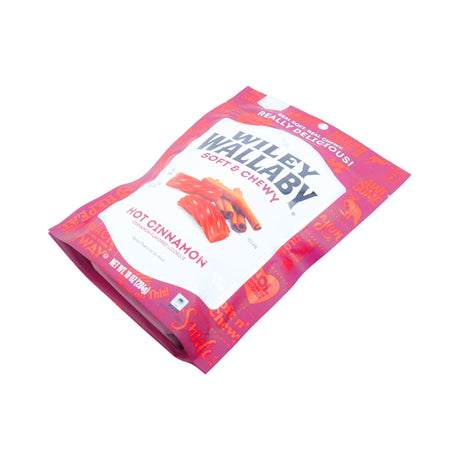 Wiley Wallaby Hot Cinnamon Licorice 10 Oz Bag
