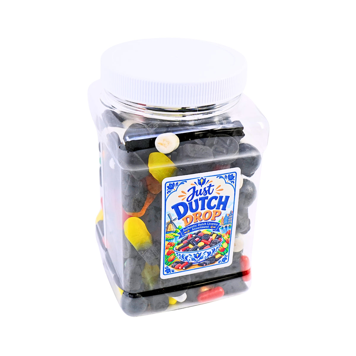 Peters Gourmet Market Just Dutch Drop 2lb Jar Assorted Licorice