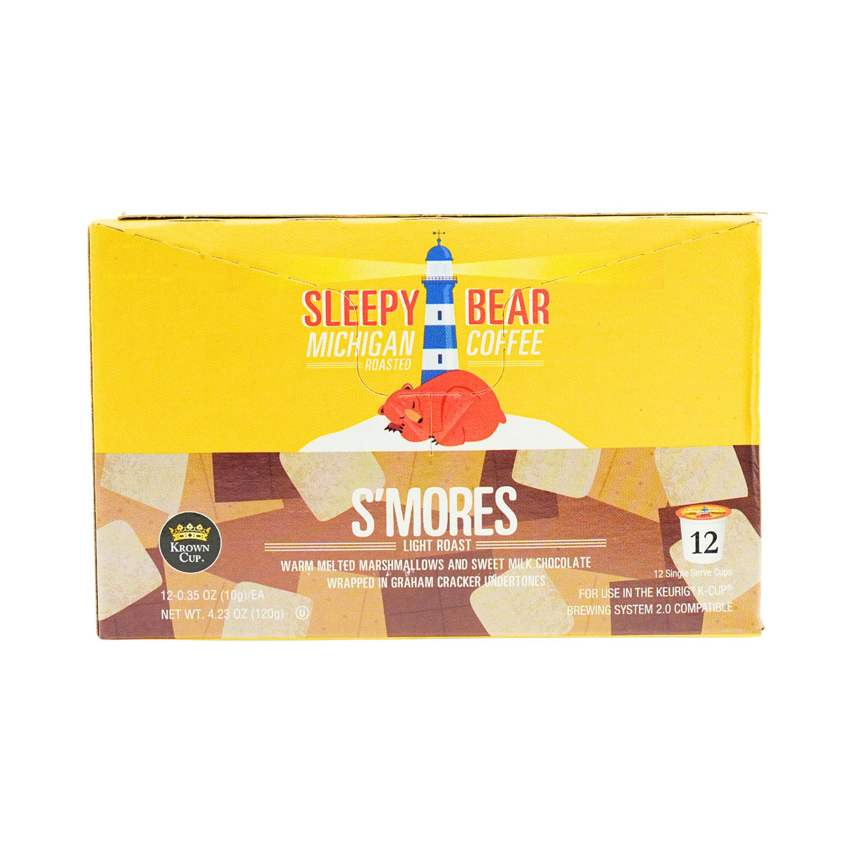 Sleepy Bear S'Mores Light Roast 12 ct K cups