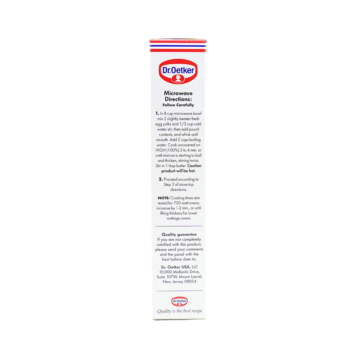 Dr Oetker Key Lime Pie Filling mix 7.5 oz