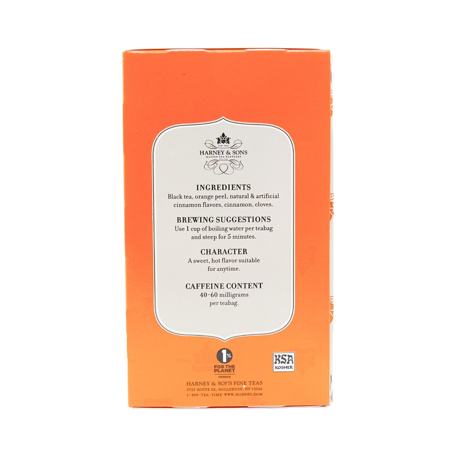 Harney & Sons Hot Cinnamon Spice Tea 20 Ct Box