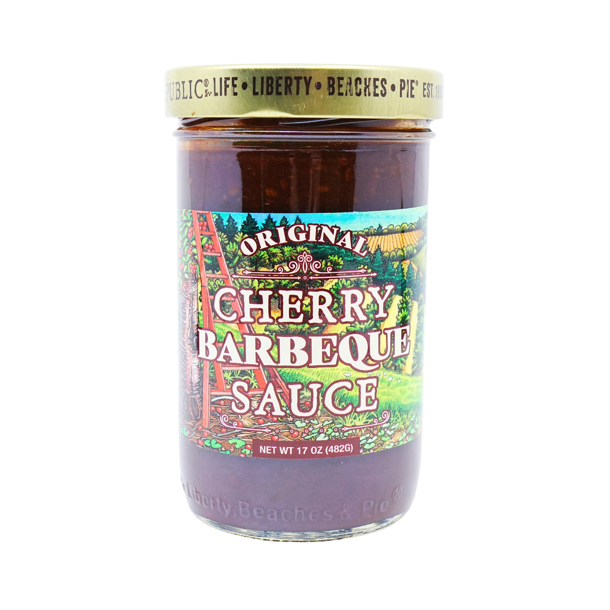 Cherry Republic Cherry BBQ Sauce 17 OZ JAR