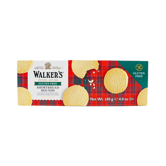 Walkers Gluten Free Shortbread Rounds 4.9 oz box