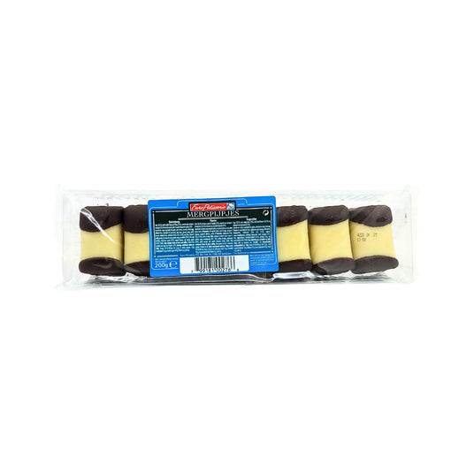 Mergpijpjes Marzipan Iced Cakes 7 ct.
