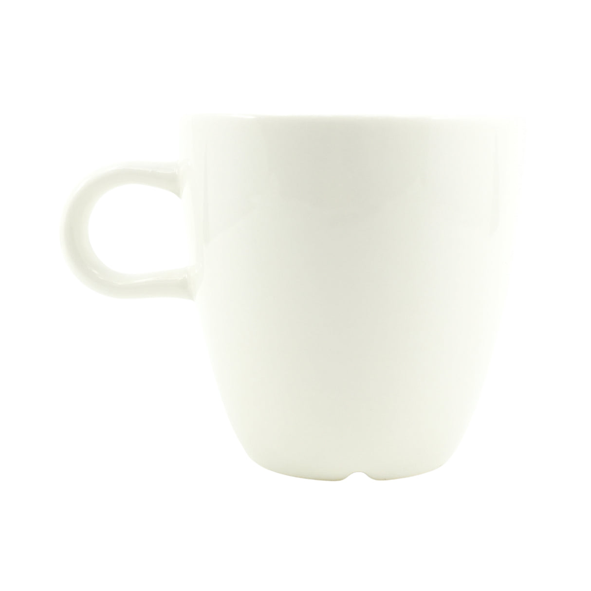 Douwe Egberts White With Red DE Stamp Coffee Mug