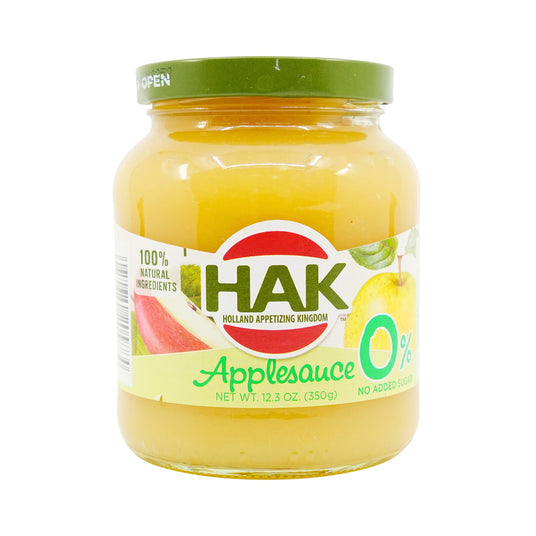 Hak Zero Sugar Applesauce 12.5 oz jar