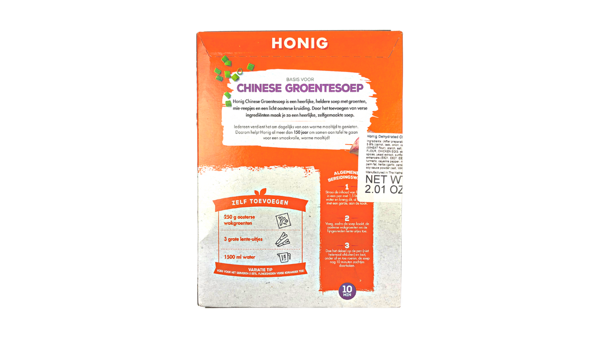 Honig Chinese Vegetable Soup mix