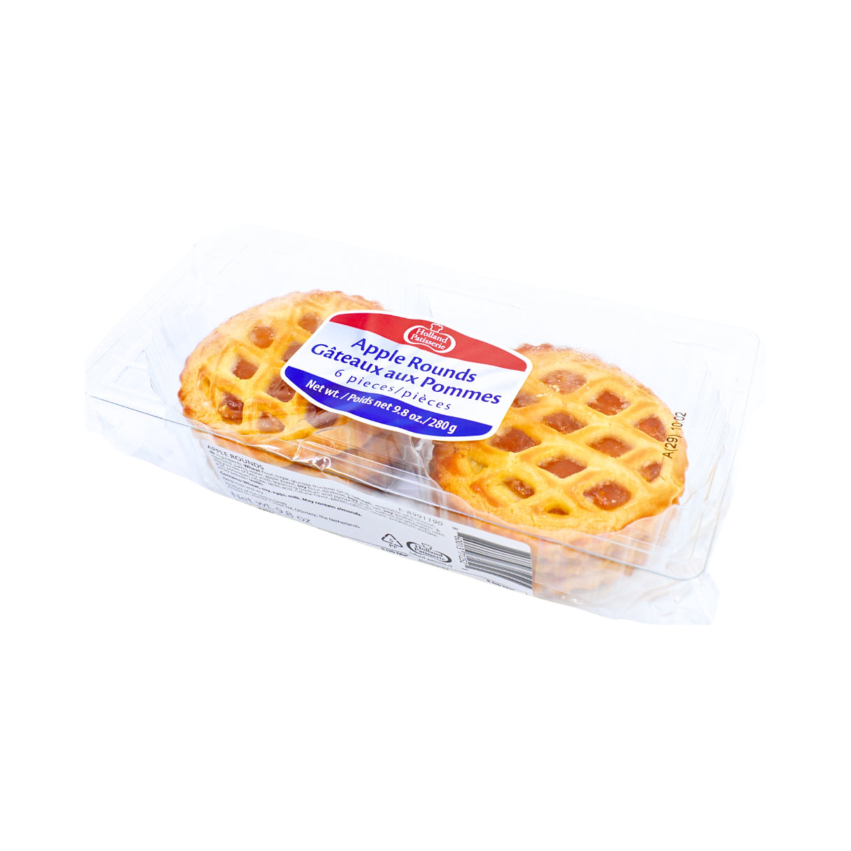 Holland Patisserie Apple Rounds 6 ct 9.8 oz