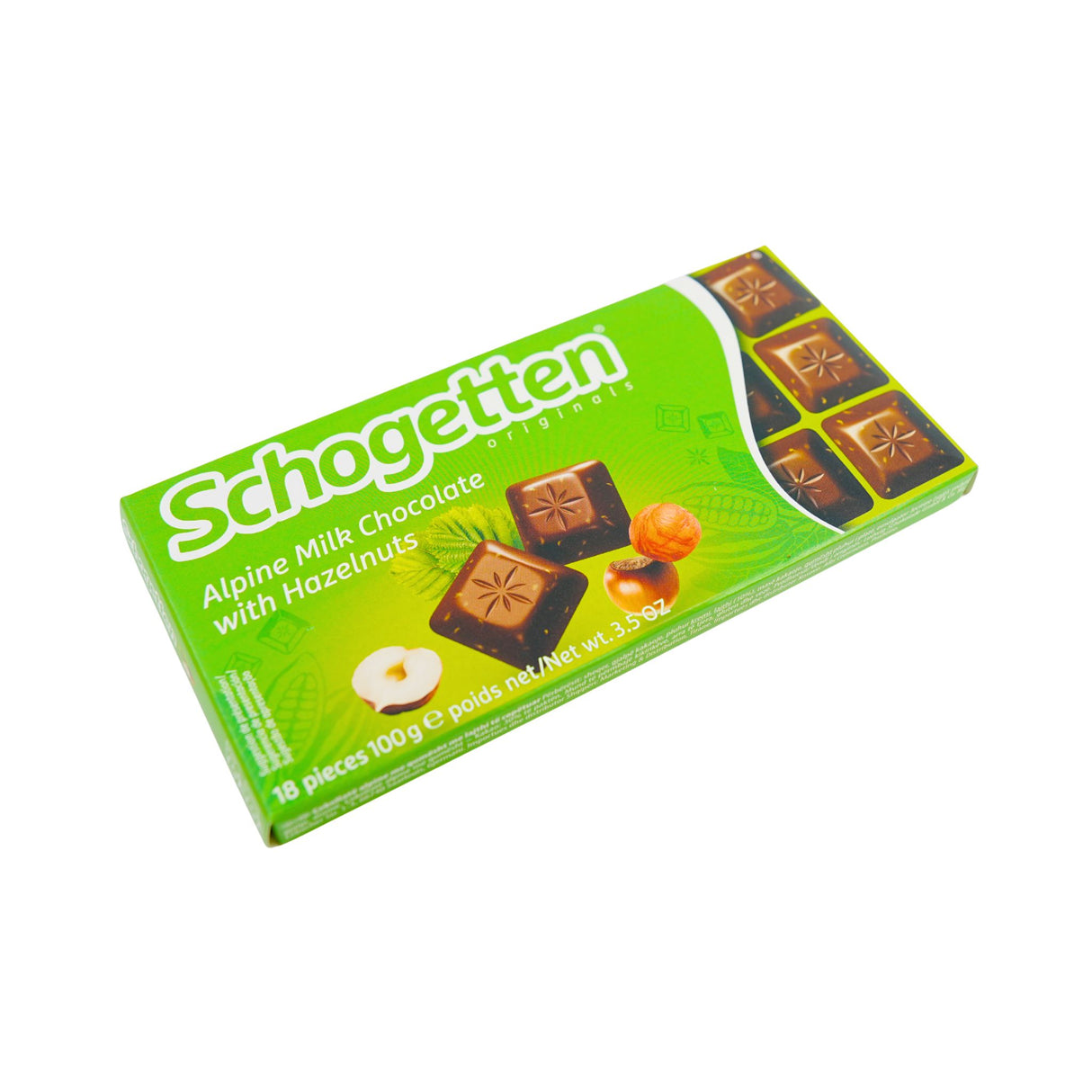 Schogetten Melk Hazelnut  Choc bar 3.5 oz 100 gr