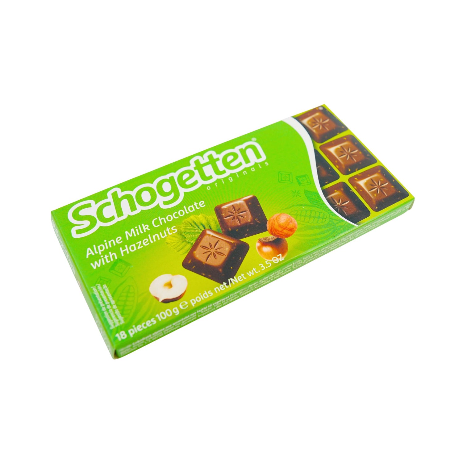 Schogetten Melk Hazelnut  Choc bar 3.5 oz 100 gr