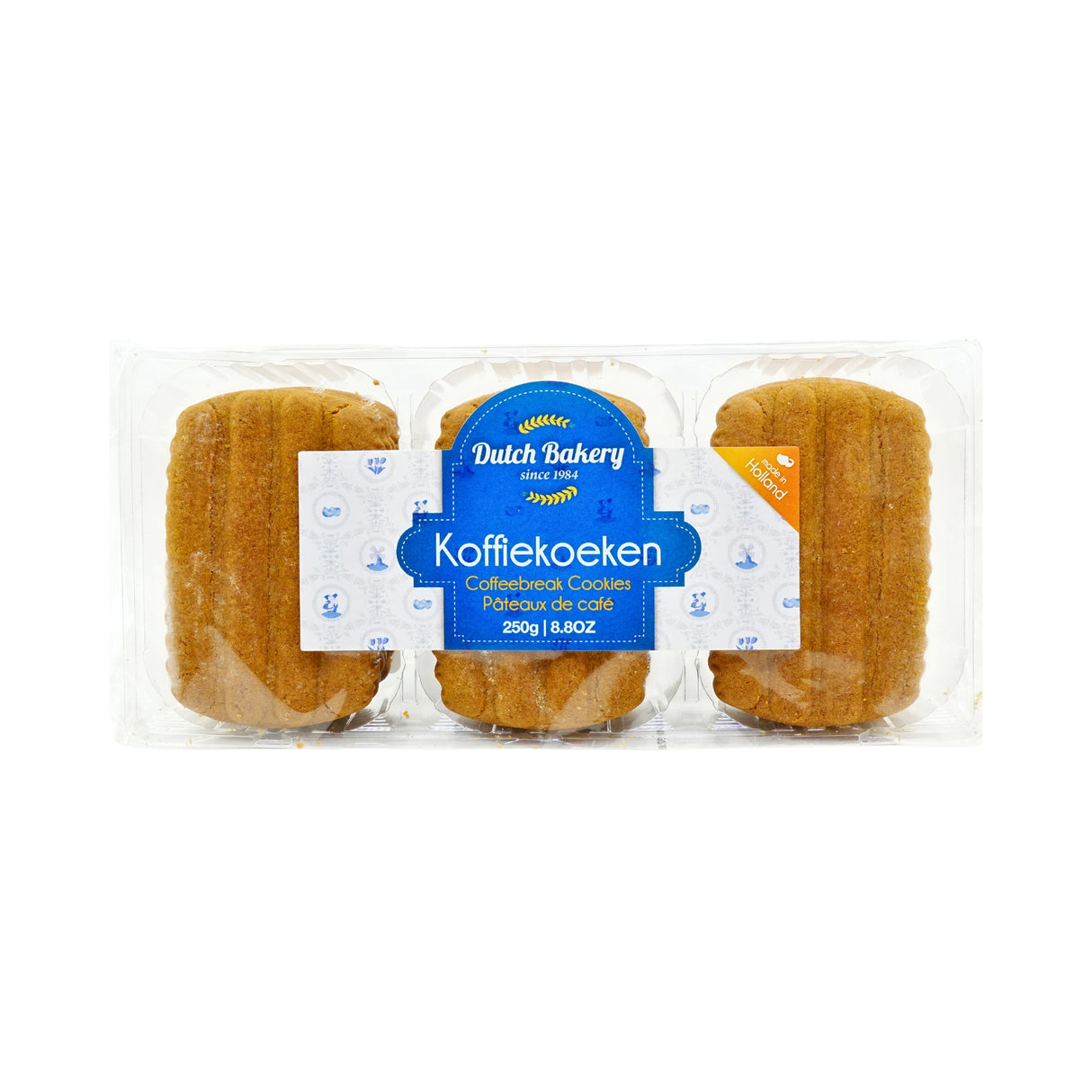 Dutch Bakery Koffie Cookies by De Ruiterij 8.8 Oz